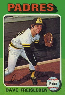 1975 Topps Dave Freisleben #37 Baseball Card