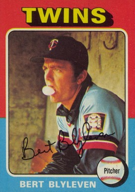 1975 Topps Bert Blyleven #30 Baseball Card