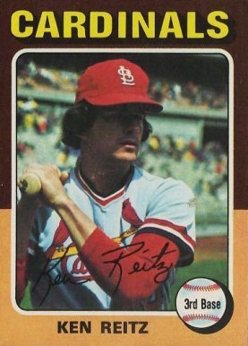 1975 Topps Ken Reitz #27 Baseball Card