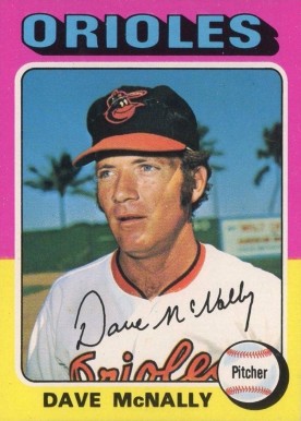 1975 Topps Dave McNally #26 Baseball Card