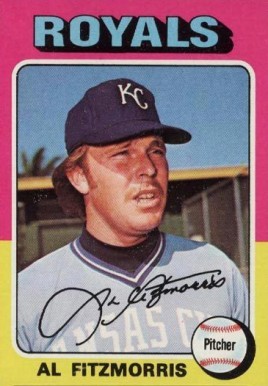 1975 Topps Al Fitzmorris #24 Baseball Card