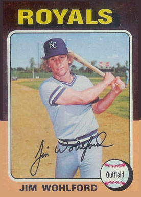 1975 Topps Jim Wohlford #144 Baseball Card