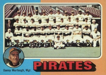 1975 Topps Pittsburgh Pirates Team #304 Baseball Card