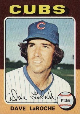 1975 Topps Dave LaRoche #258 Baseball Card
