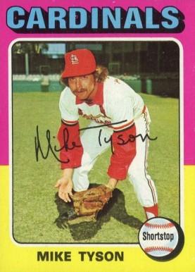 1975 Topps Mike Tyson #231 Baseball Card