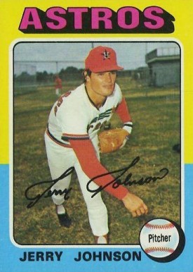 1975 Topps Jerry Johnson #218 Baseball Card