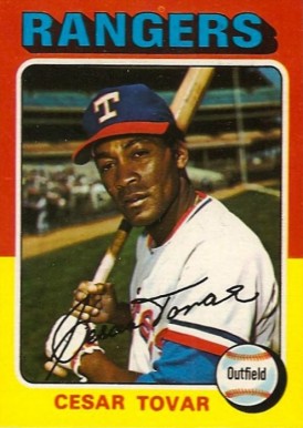 1975 Topps Cesar Tovar #178 Baseball Card