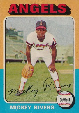 1975 Topps Mickey Rivers #164 Baseball Card