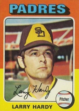 1975 Topps Larry Hardy #112 Baseball Card