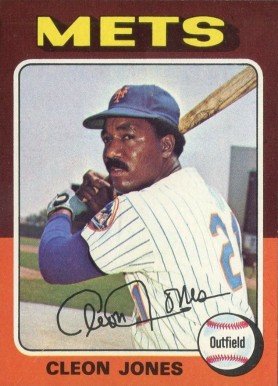 1975 Topps Cleon Jones #43 Baseball Card