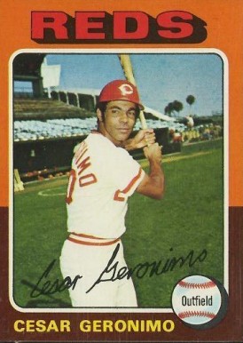 1975 Topps Cesar Geronimo #41 Baseball Card