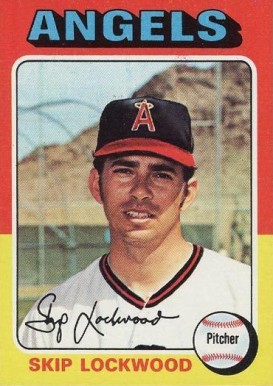 1975 Topps Skip Lockwood #417 Baseball Card