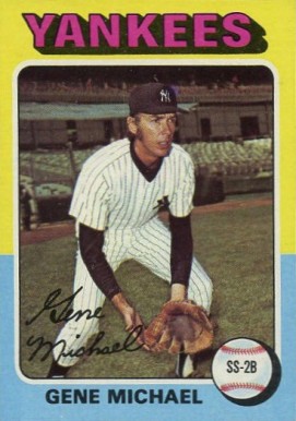 1975 Topps Gene Michael #608 Baseball Card