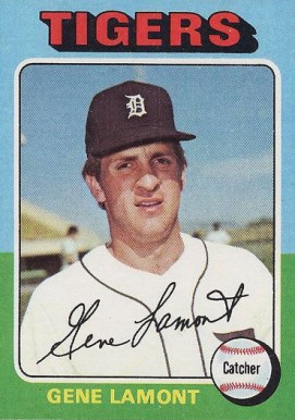 1975 Topps Gene Lamont #593 Baseball Card