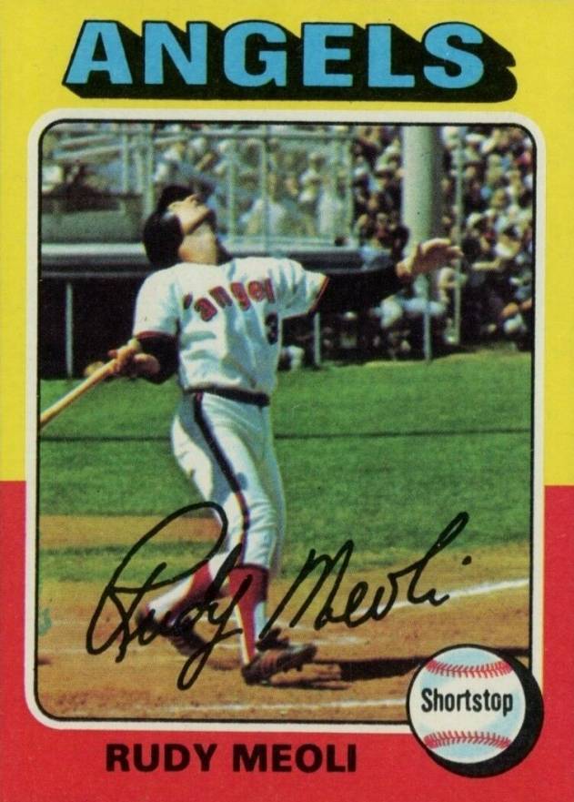 1975 Topps Rudy Meoli #533 Baseball Card