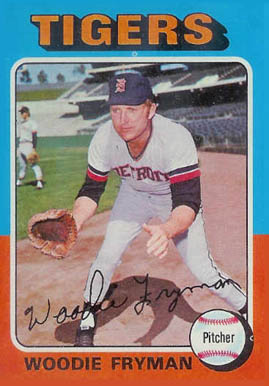 1975 Topps Woodie Fryman #166 Baseball Card