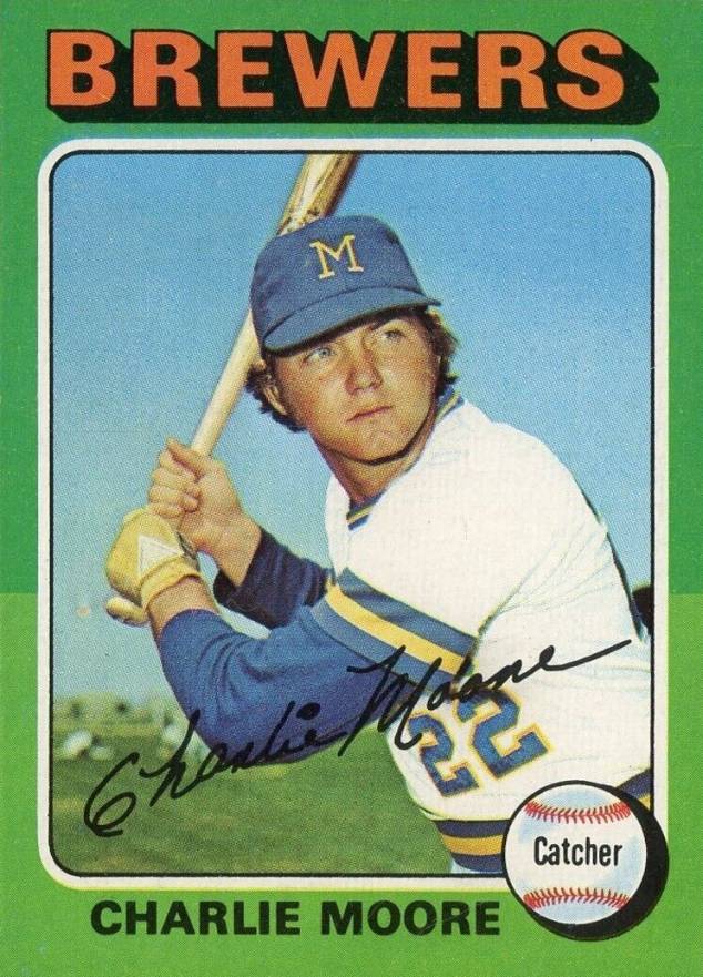 1975 Topps Charlie Moore #636 Baseball Card