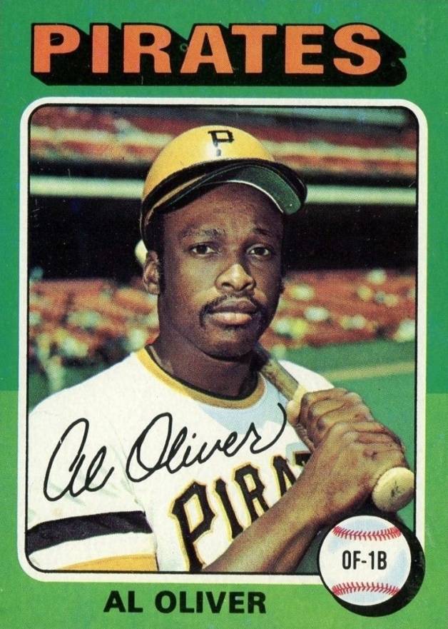 1975 Topps Al Oliver #555 Baseball Card