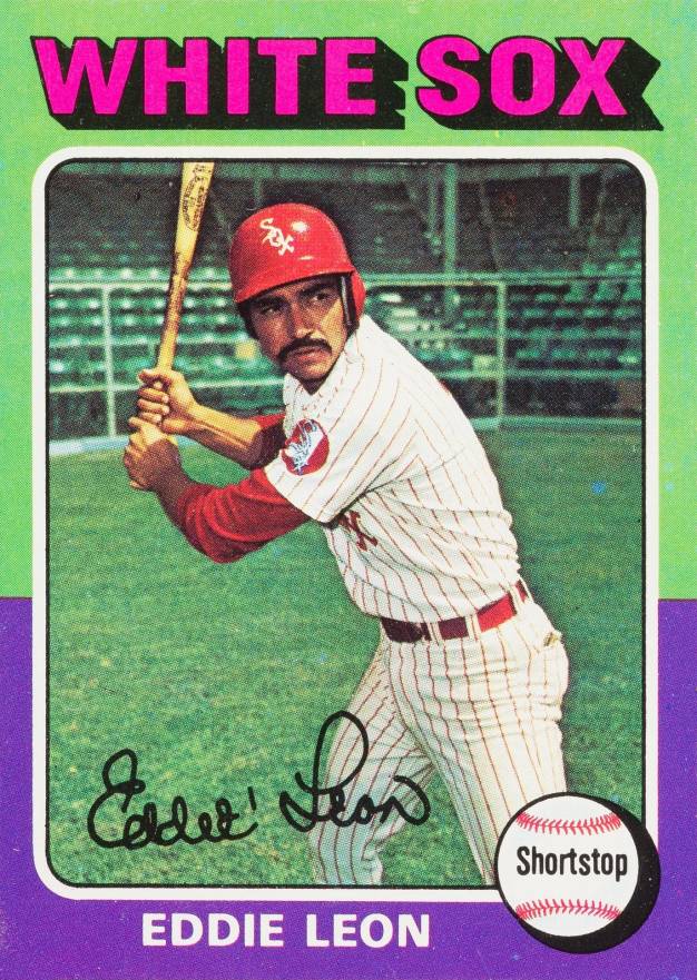 1975 Topps Eddie Leon #528 Baseball Card