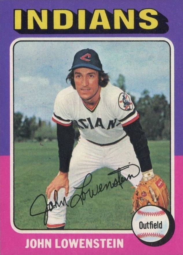 1975 Topps John Lowenstein #424 Baseball Card