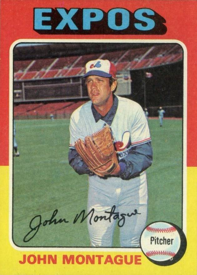 1975 Topps John Montague #405 Baseball Card