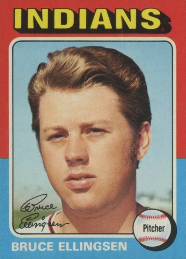 1975 Topps Bruce Ellingsen #288 Baseball Card