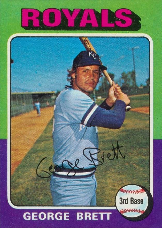 1975 Topps George Brett #228 Baseball Card