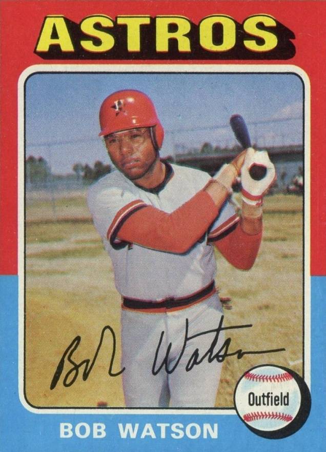 1975 Topps Bob Watson #227 Baseball Card