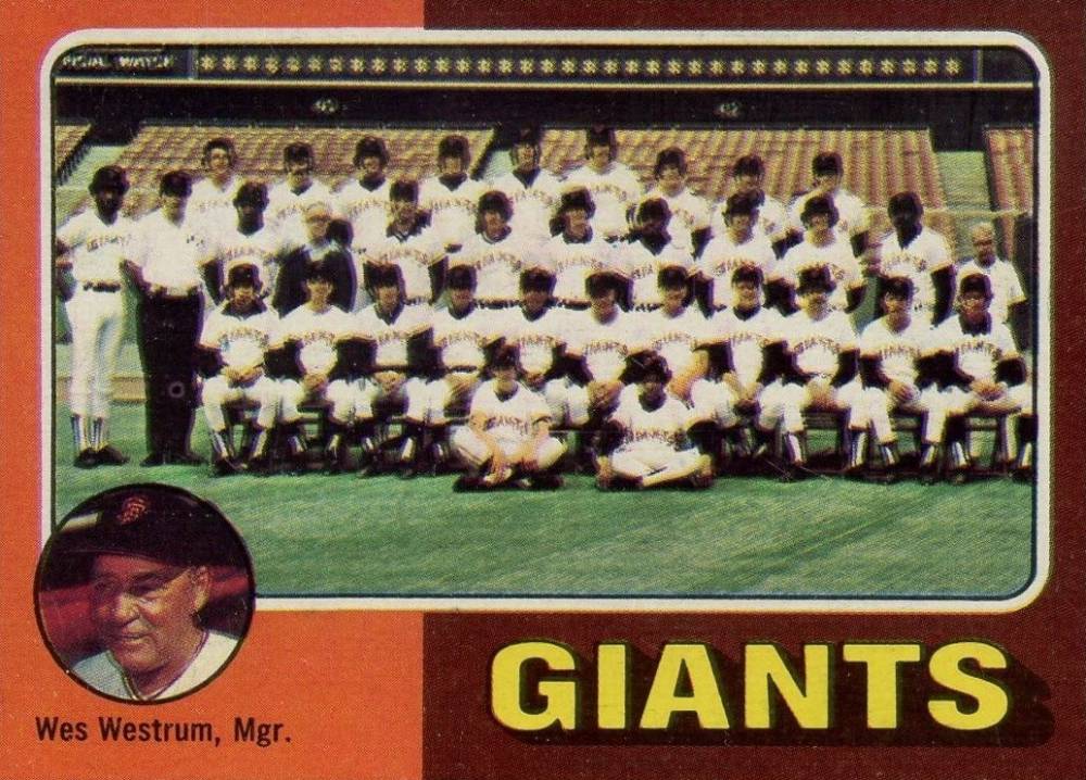 1975 Topps Giants Team #216 Baseball Card