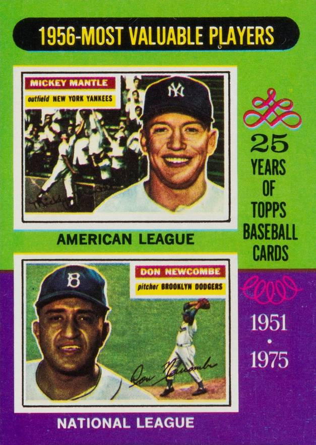 1975 Topps 1956 MVP's #194 Baseball Card