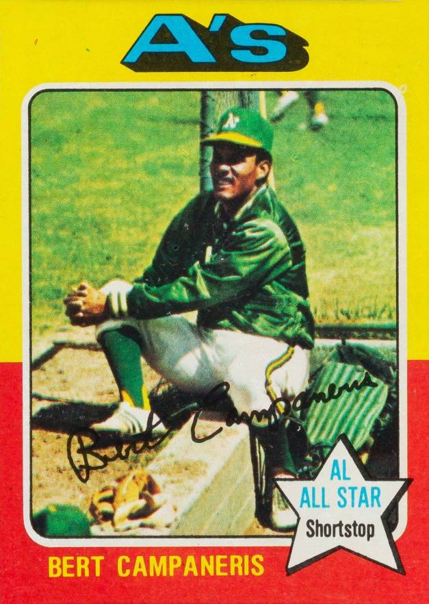 1975 Topps Bert Campaneris #170 Baseball Card