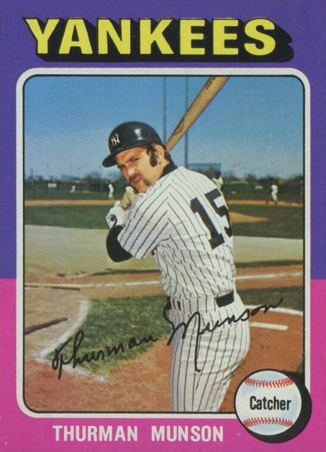 1975 Topps Thurman Munson #20 Baseball Card