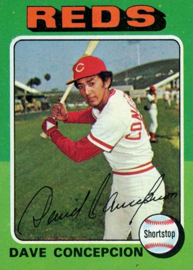 1975 Topps Dave Concepcion #17 Baseball Card