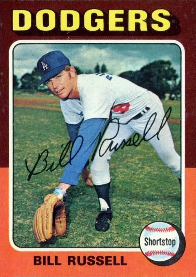 1975 Topps Bill Russell #23 Baseball Card