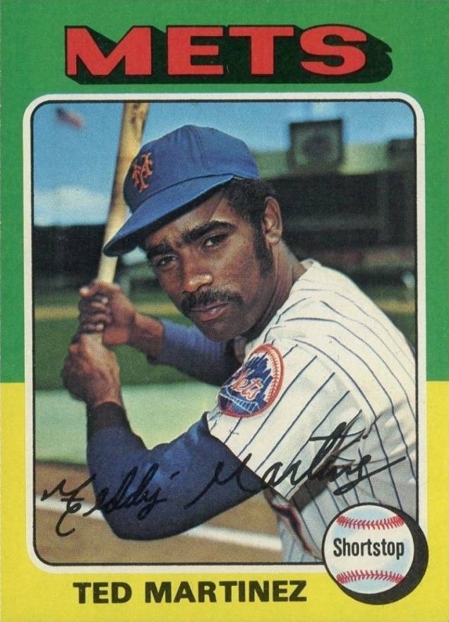 1975 Topps Ted Martinez #637 Baseball Card