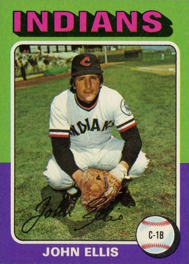 1975 Topps John Ellis #605 Baseball Card