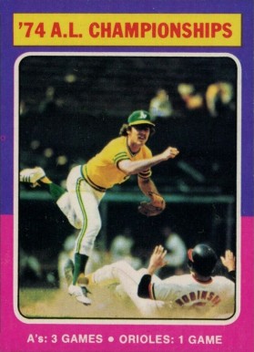 1975 Topps A.L. Championships #459 Baseball Card