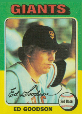 1975 Topps Ed Goodson #322 Baseball Card