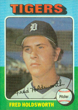 1975 Topps Fred Holdsworth #323 Baseball Card