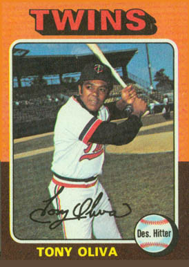 1975 Topps Tony Oliva #325 Baseball Card