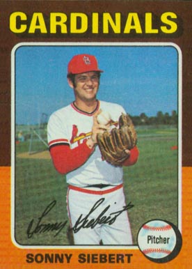 1975 Topps Sonny Siebert #328 Baseball Card