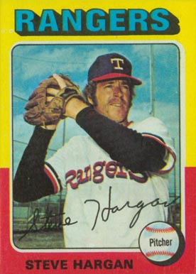1975 Topps Steve Hargan #362 Baseball Card