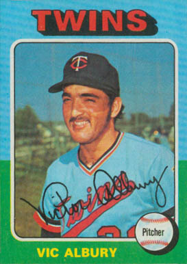 1975 Topps Vic Albury #368 Baseball Card