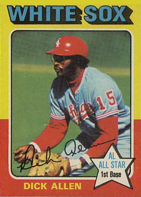 1975 Topps Dick Allen #400 Baseball Card