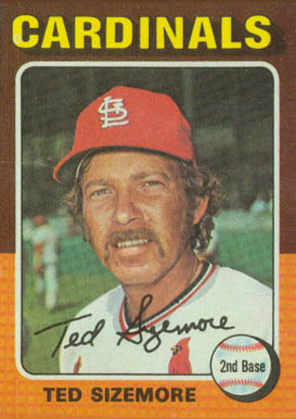 1975 Topps Ted Sizemore #404 Baseball Card