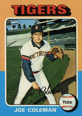 1975 Topps Joe Coleman #42 Baseball Card