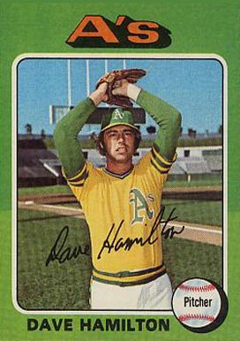1975 Topps Dave Hamilton #428 Baseball Card