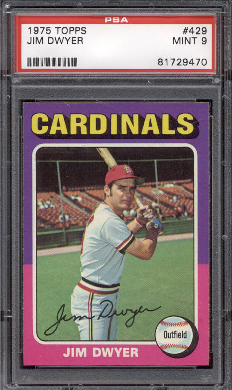 1975 Topps Jim Dwyer #429 Baseball Card