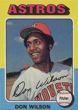 1975 Topps Don Wilson #455 Baseball Card