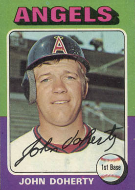 1975 Topps John Doherty #524 Baseball Card